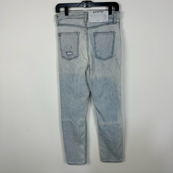 BDG Urban Outfitters Button Fly Light Wash Distressed Ripped High Rise Jeans - Picture 2 of 6